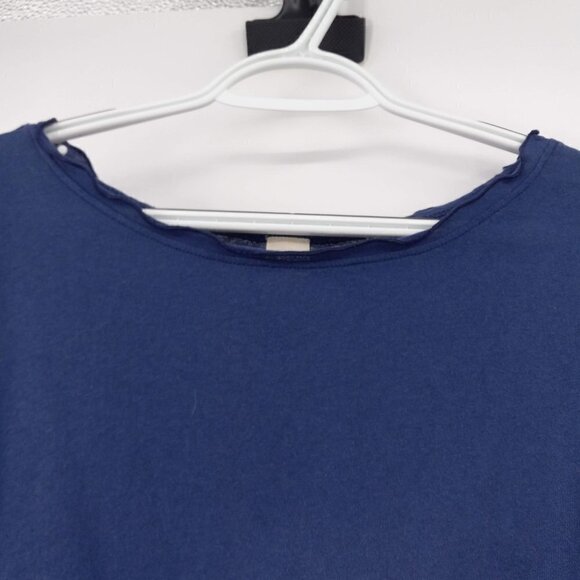 We The Free FP Bird Gang Tee In Moonlight Surf Women's XS Crop Wide Sleeves - Picture 6 of 10